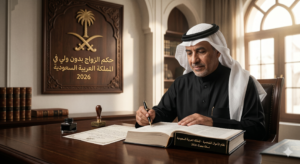 حكم الزواج بدون ولي في المملكة العربية السعودية  2026