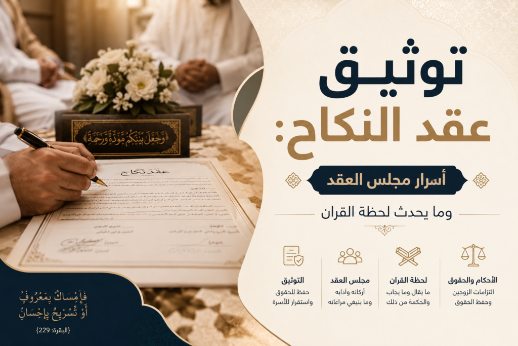 توثيق عقد النكاح