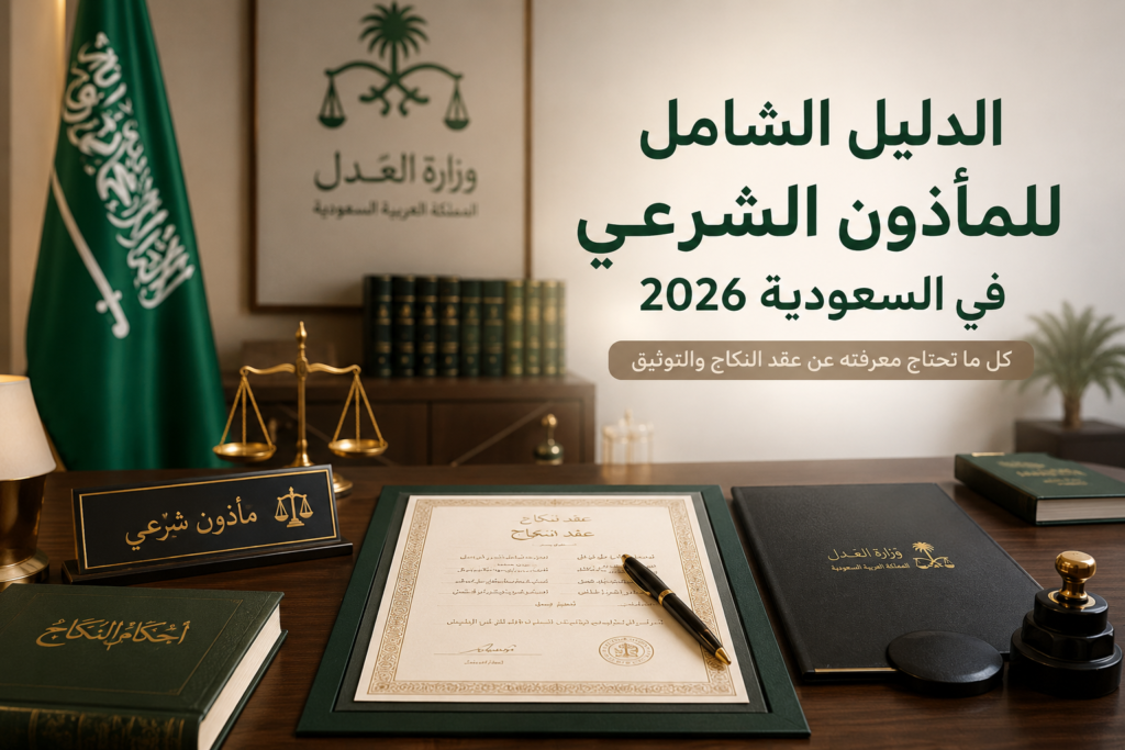 المأذون الشرعي في السعودية