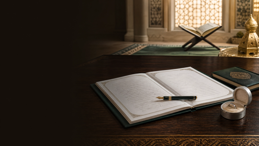 ماذا يقول الزوج أثناء عقد النكاح