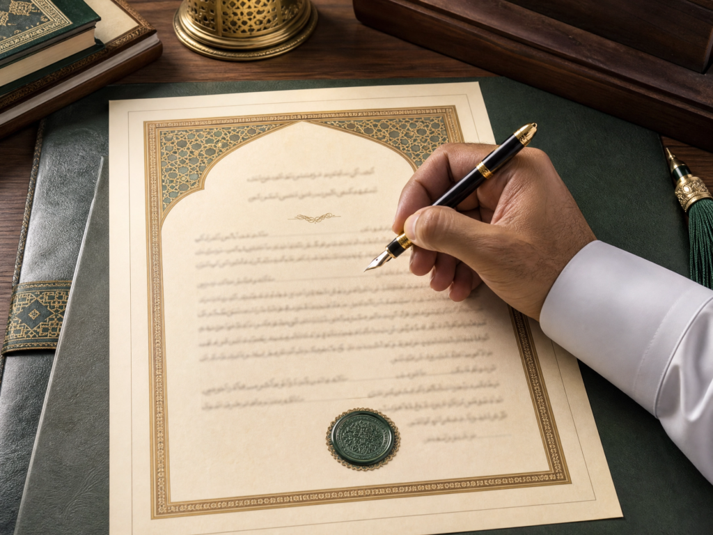 ماذا يقول الزوج أثناء عقد النكاح
