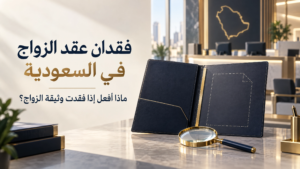 فقدان عقد الزواج في السعودية: ماذا أفعل إذا فقدت وثيقة الزواج؟