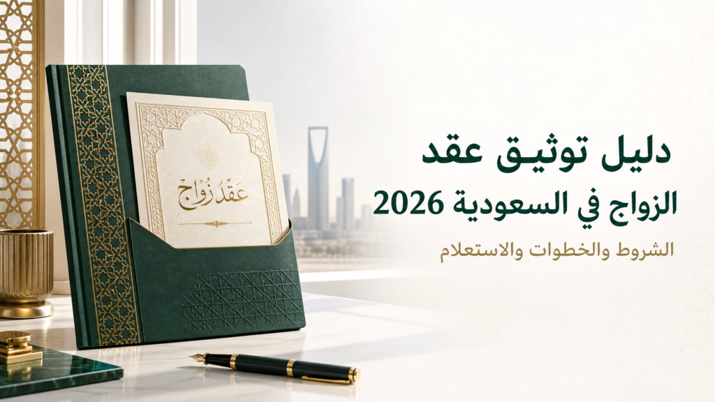 توثيق عقد الزواج في السعودية