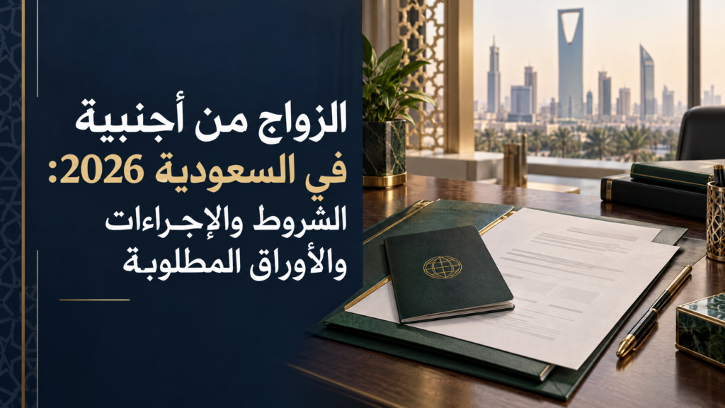 الزواج من أجنبية في السعودية